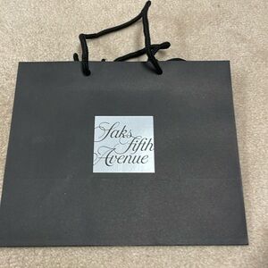 Saks shopping bag